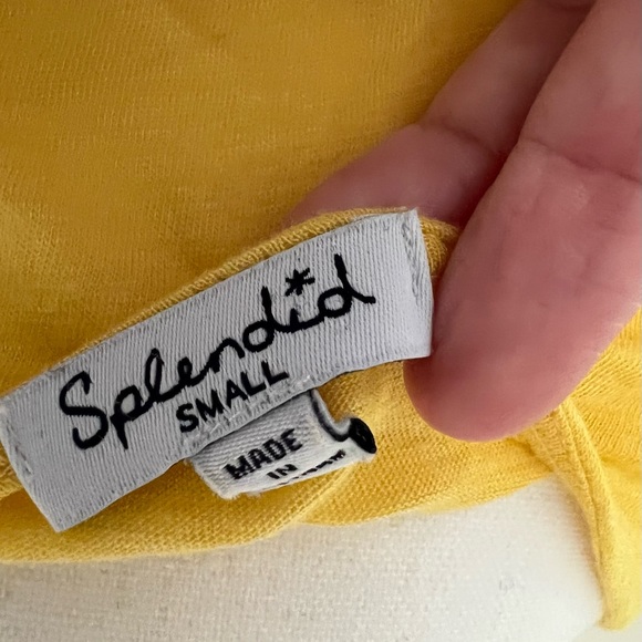 Splendid lace up tank - Picture 3 of 3